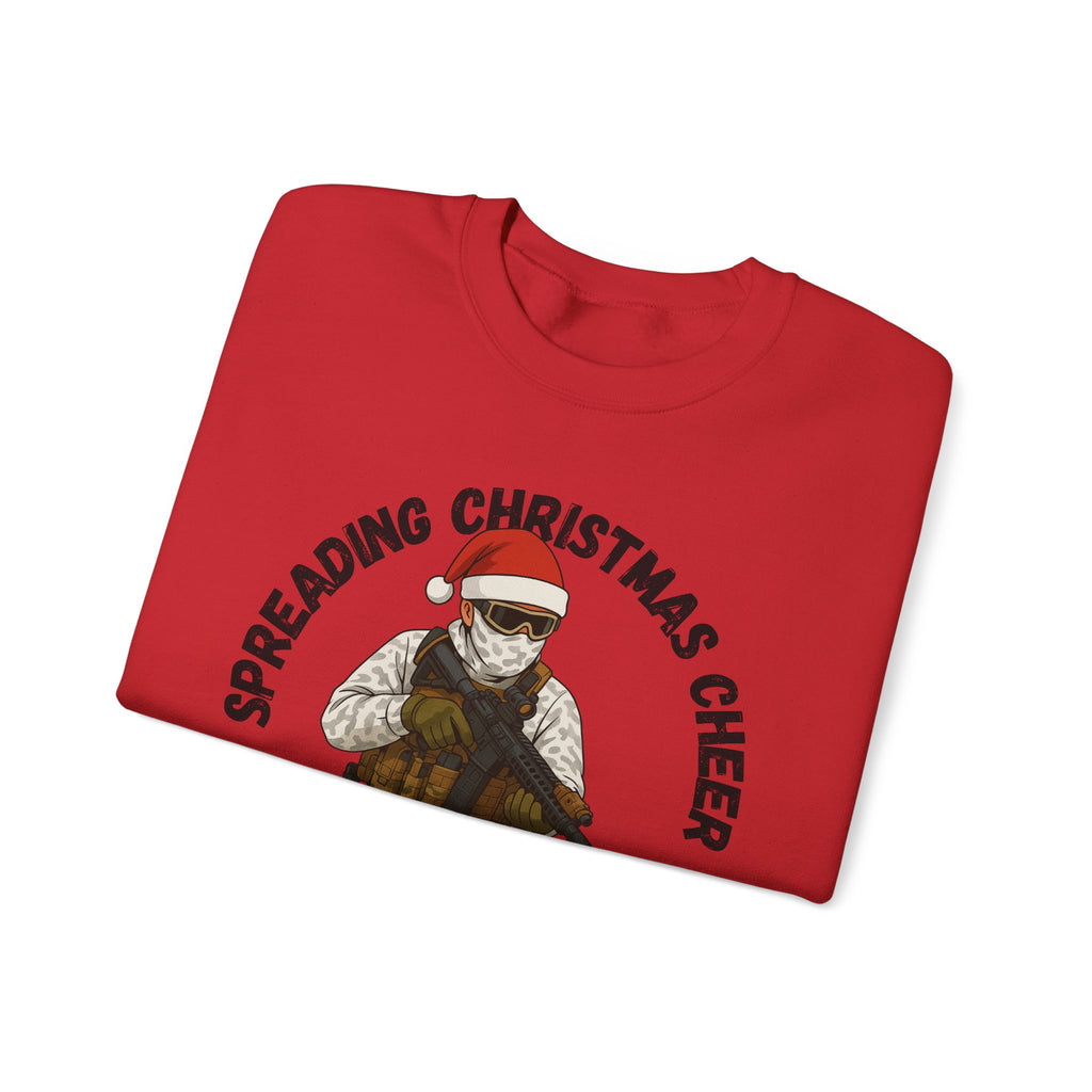 Christmas Cheer and Democracy Holiday Sweatshirt