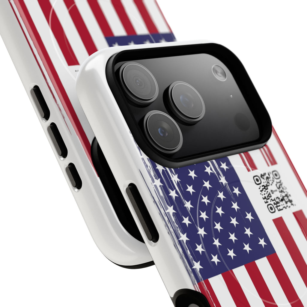 American Flag Magnetic Case