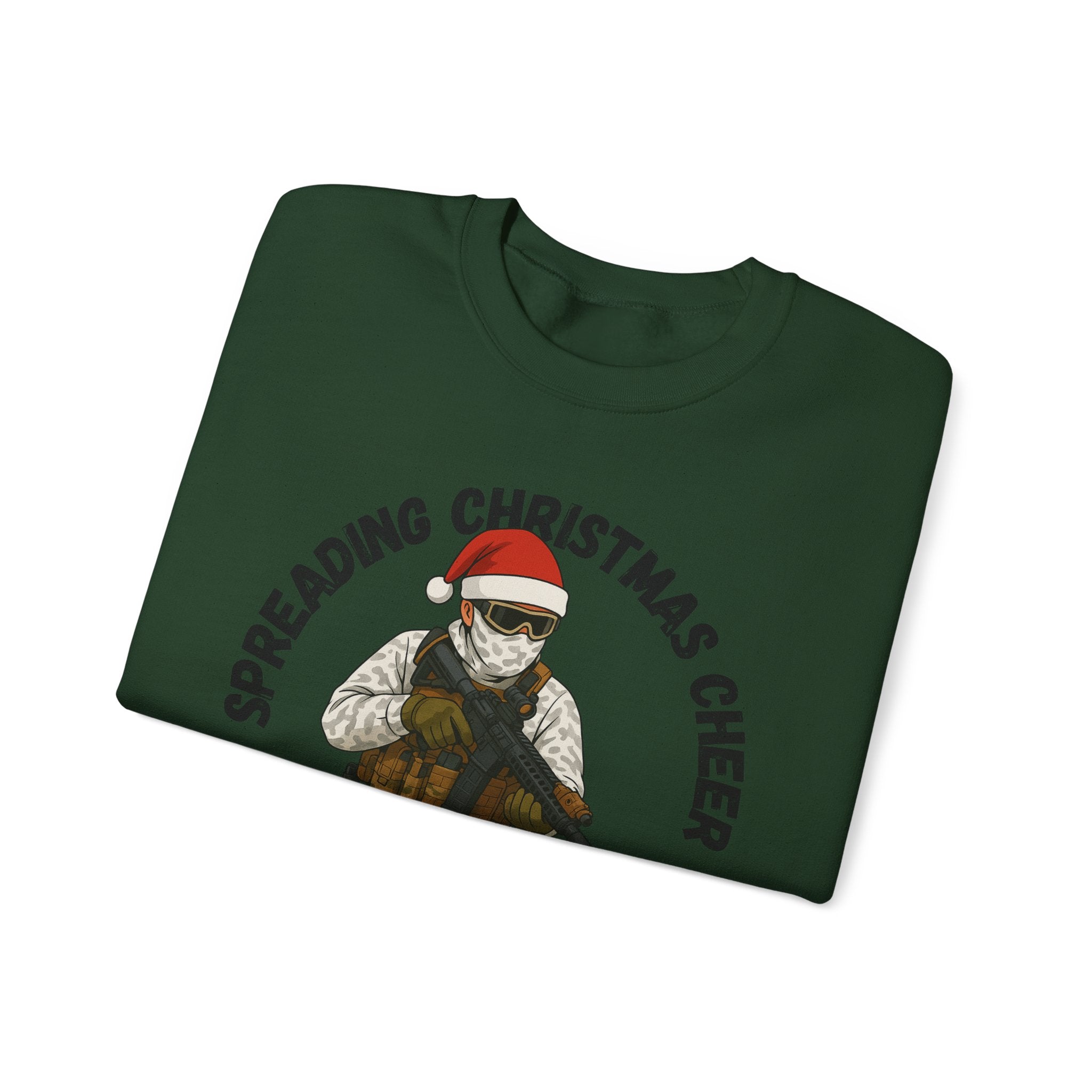 Christmas Cheer and Democracy Holiday Sweatshirt