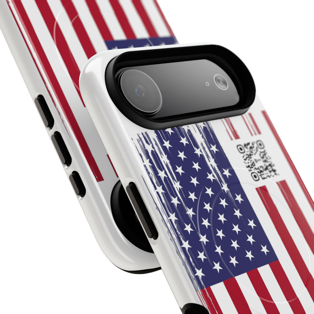 American Flag Magnetic Case
