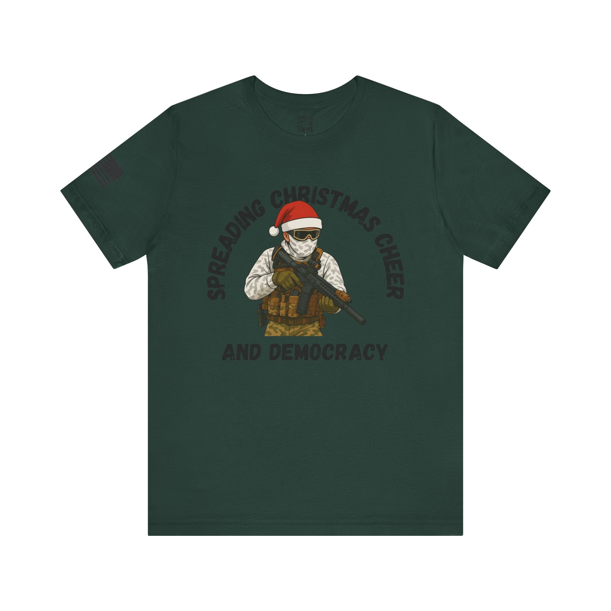 Christmas Cheer and Democracy Tee