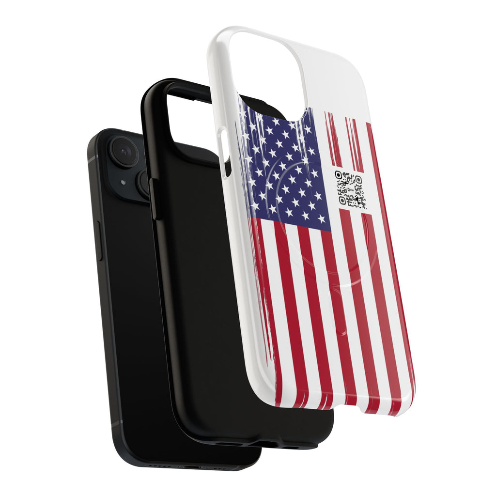 American Flag Magnetic Case