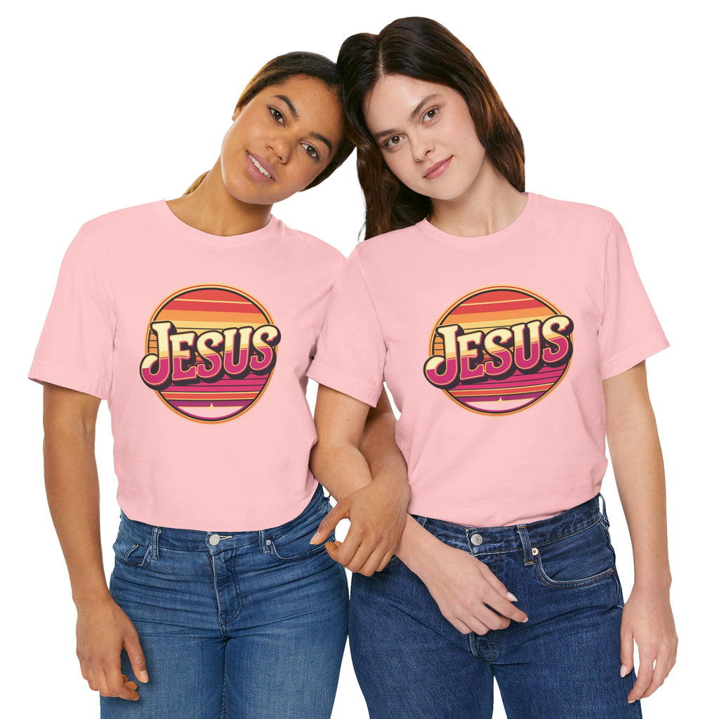 Retro Sunset "Jesus" Tee